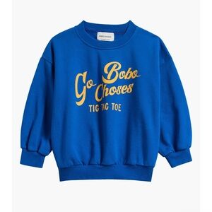 Bobo Choses Kids Blue Sweatshirt